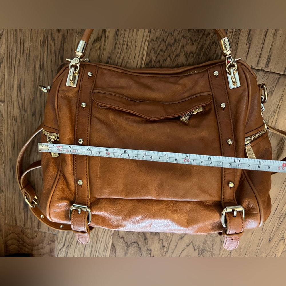 Rebecca Minkoff cupid satchel tan bag - Picture 14 of 16